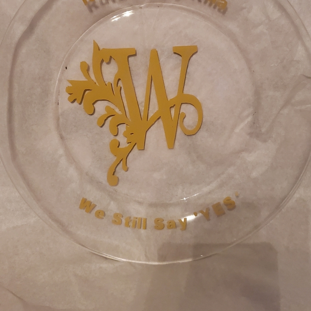 Anniversary Plates